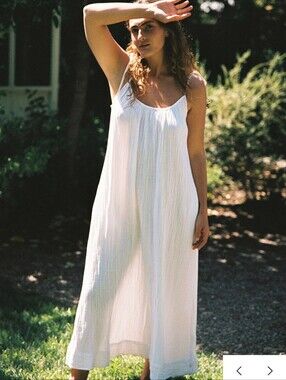 LA Relaxed Organic Gauze Dress